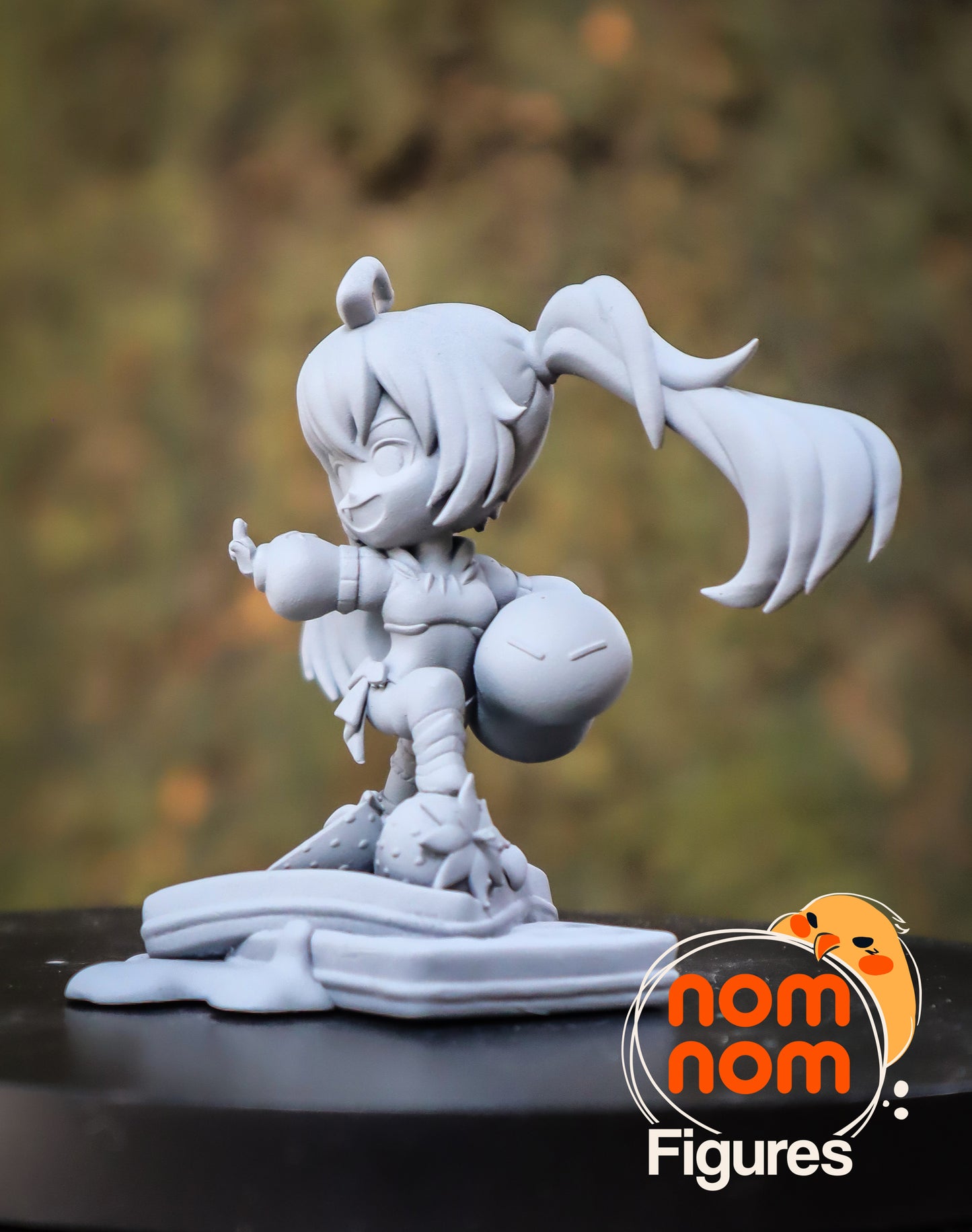 Chibi Cheeky Sweetheart | Resin Garage Kit Figure Anime Fan Art | Nomnom Figures