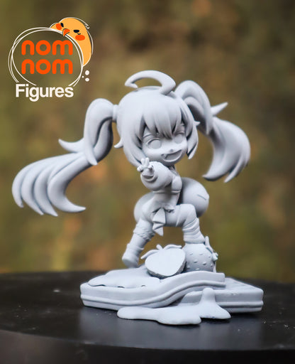 Chibi Cheeky Sweetheart | Resin Garage Kit Figure Anime Fan Art | Nomnom Figures