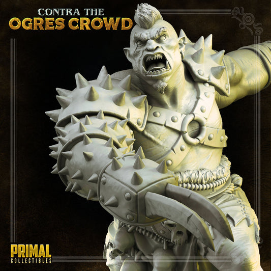 Thurok Ogre Chieftain | DnD Character Miniature | PRIMAL Collectibles - Tattles Told 3D