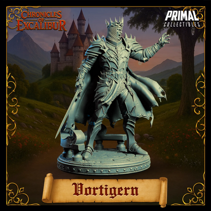King Vortigern | Chronicles of Excalibur | Tabletop D&D Miniature | Primal Collectibles