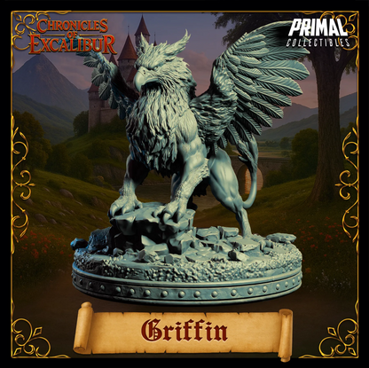 Griffin | Chronicles of Excalibur | Tabletop D&D Miniature | Primal Collectibles