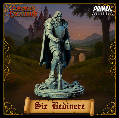 Knight Sir Bedivere | Chronicles of Excalibur | Tabletop D&D Miniature | Primal Collectibles