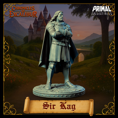 Knight Sir Kay | Chronicles of Excalibur | Tabletop D&D Miniature | Primal Collectibles