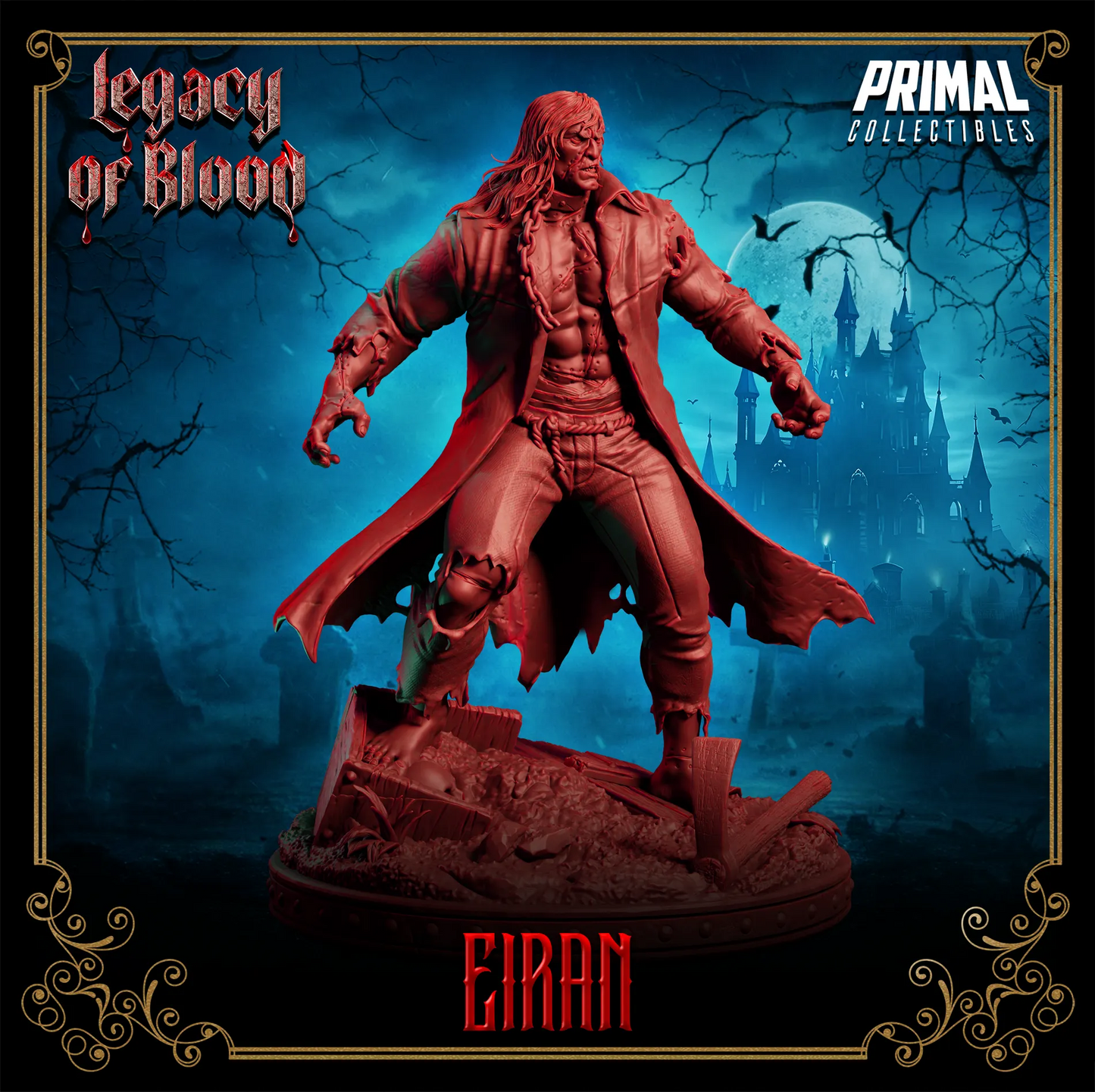 Monster Eiran, Adam, Frankenstein's | Legacy of Blood | Tabletop D&D Miniature | Primal Collectibles