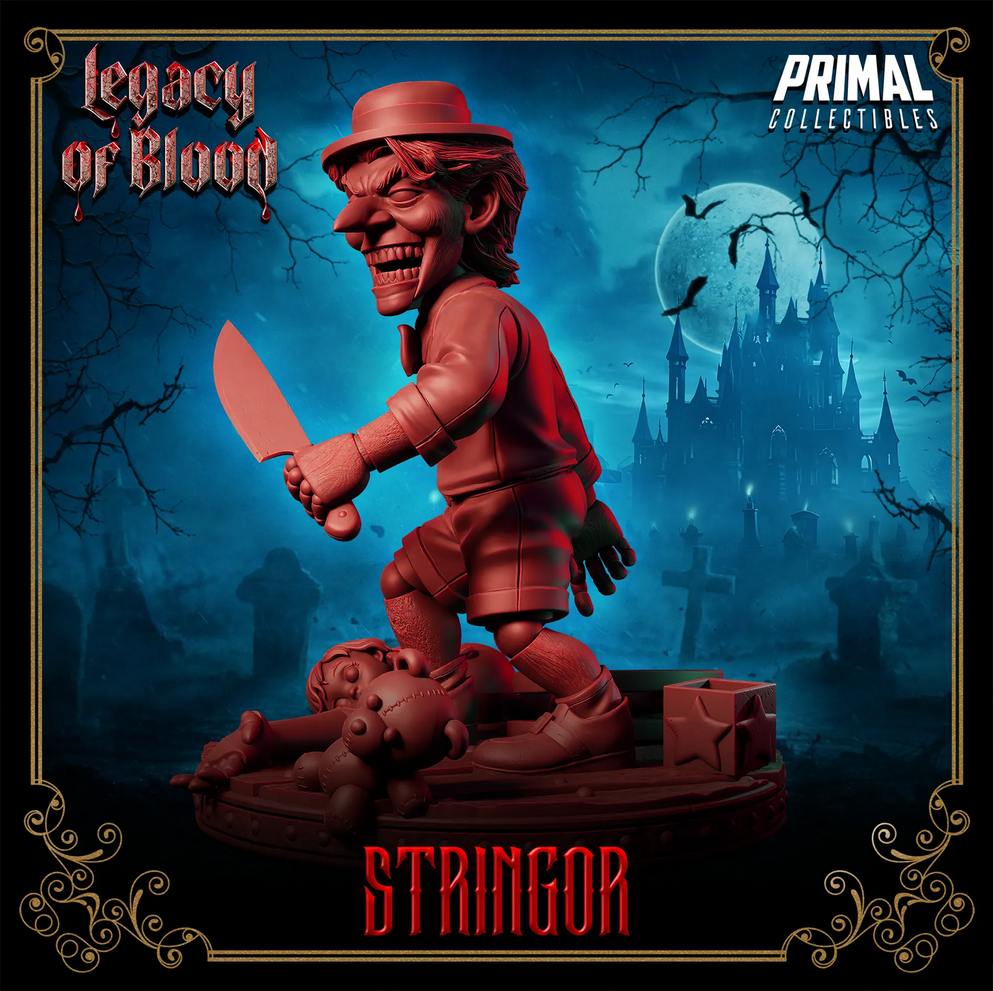 Creature Stringor, Puppet | Legacy of Blood | Tabletop D&D Miniature | Primal Collectibles