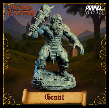Mont Giant | Chronicles of Excalibur | Tabletop D&D Miniature | Primal Collectibles