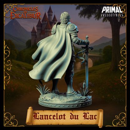 Knight Lancelot | Chronicles of Excalibur | Tabletop D&D Miniature | Primal Collectibles