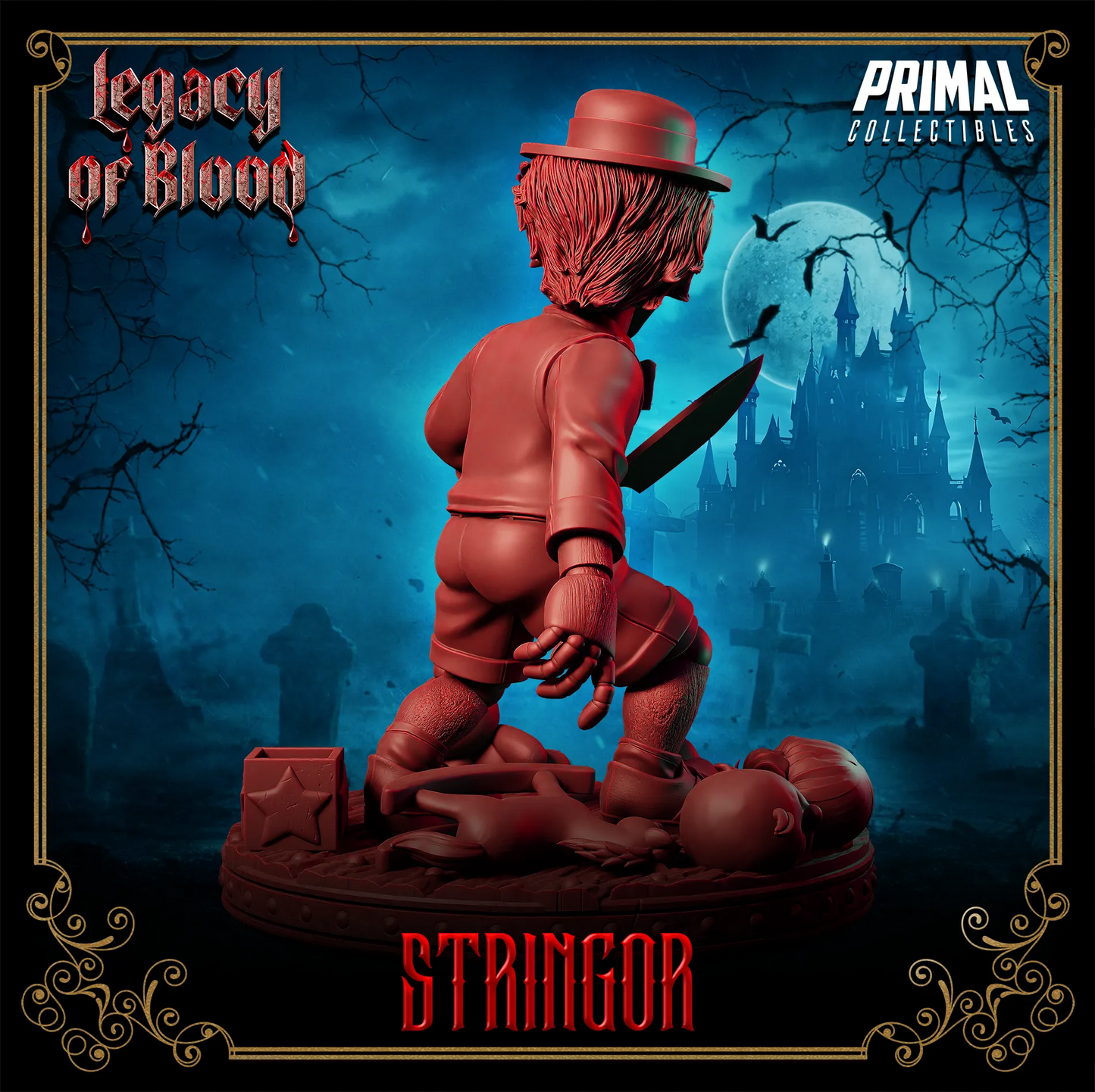 Creature Stringor, Puppet | Legacy of Blood | Tabletop D&D Miniature | Primal Collectibles