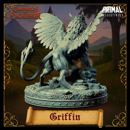 Griffin | Chronicles of Excalibur | Tabletop D&D Miniature | Primal Collectibles