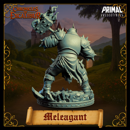 Cursed Warrior Meleagant | Chronicles of Excalibur | Tabletop D&D Miniature | Primal Collectibles