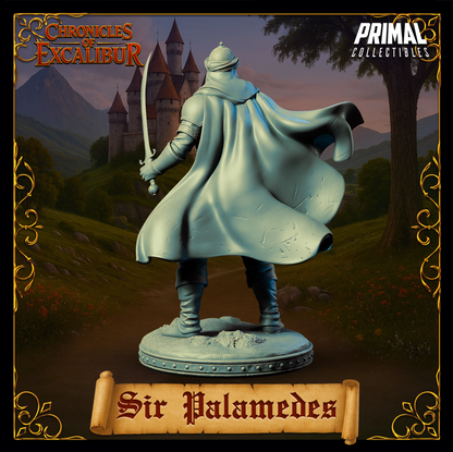 Knight Sir Palamedes | Chronicles of Excalibur | Tabletop D&D Miniature | Primal Collectibles