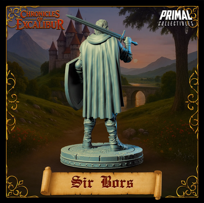 Knight Sir Bors | Chronicles of Excalibur | Tabletop D&D Miniature | Primal Collectibles