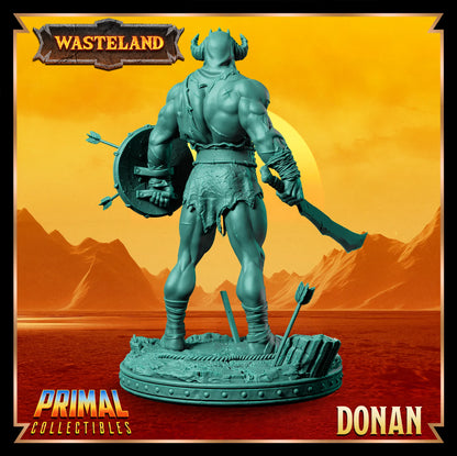 Gladiator Donan | Wasteland | Tabletop Scale | TTRPG D&D Miniature | Primal Collectibles