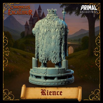 King Rience | Chronicles of Excalibur | Tabletop D&D Miniature | Primal Collectibles
