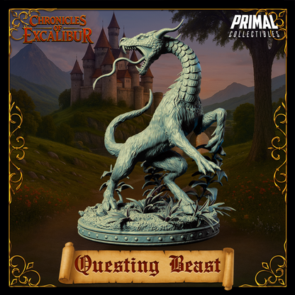 Creature Questing Beast | Chronicles of Excalibur | Tabletop D&D Miniature | Primal Collectibles