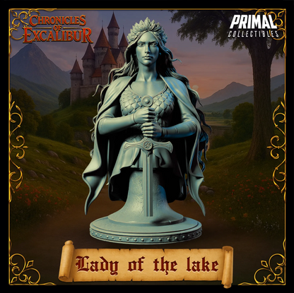 Lady of the Lake | Chronicles of Excalibur | Tabletop D&D Miniature | Primal Collectibles