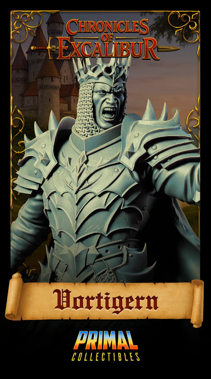 King Vortigern | Chronicles of Excalibur | Tabletop D&D Miniature | Primal Collectibles