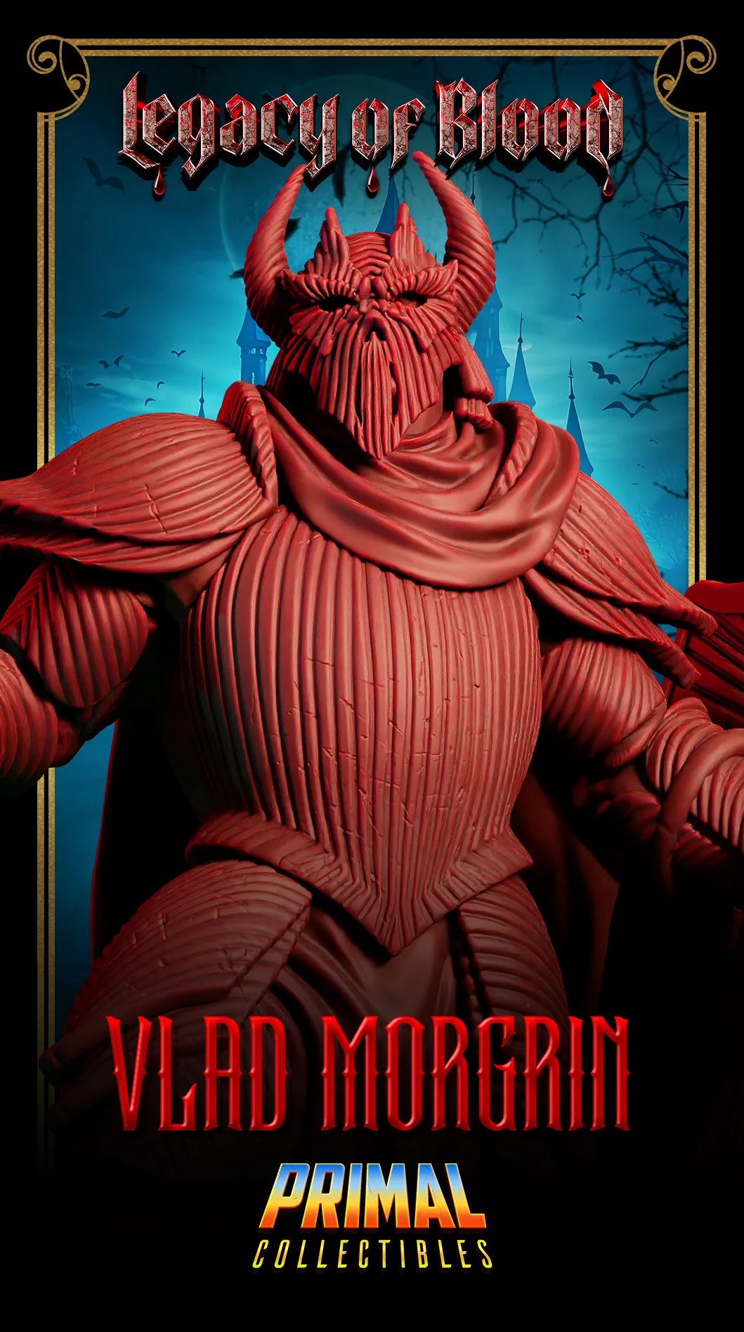 Lord Vladmorgrin | Legacy of Blood | Tabletop D&D Miniature | Primal Collectibles
