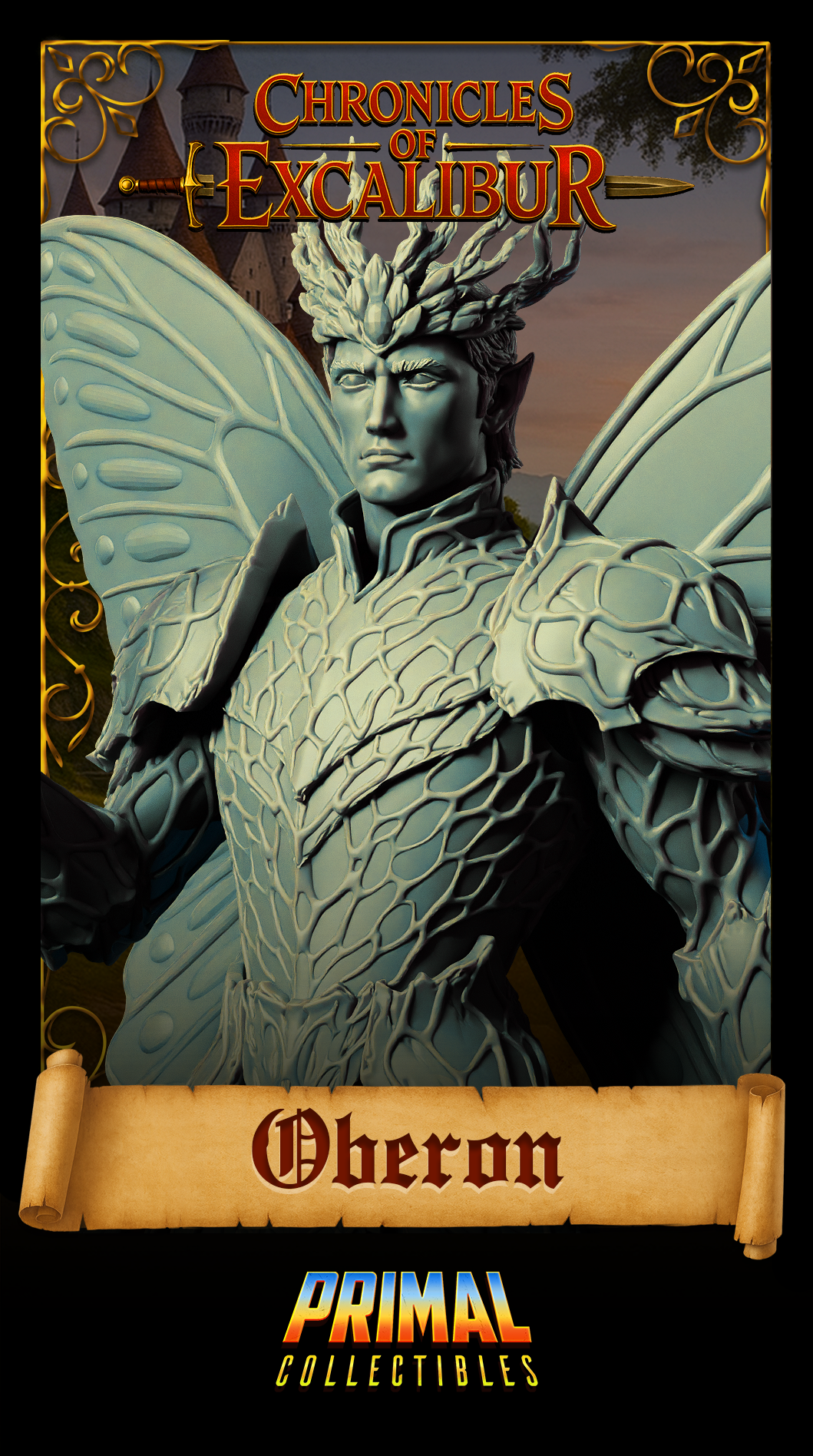 Fairy Oberon | Chronicles of Excalibur | Tabletop D&D Miniature | Primal Collectibles