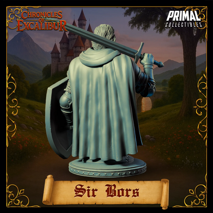 Knight Sir Bors | Chronicles of Excalibur | Tabletop D&D Miniature | Primal Collectibles