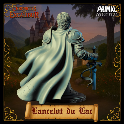 Knight Lancelot | Chronicles of Excalibur | Tabletop D&D Miniature | Primal Collectibles