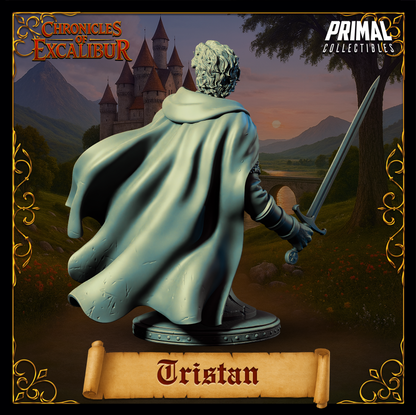 Knight Tristan | Chronicles of Excalibur | Tabletop D&D Miniature | Primal Collectibles