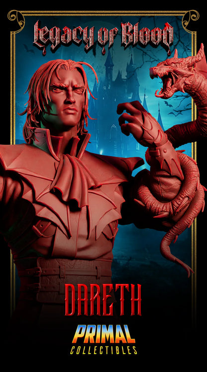 Human Dareth | Legacy of Blood | Tabletop D&D Miniature | Primal Collectibles