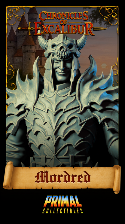 Evil Knight Mordred | Chronicles of Excalibur | Tabletop D&D Miniature | Primal Collectibles
