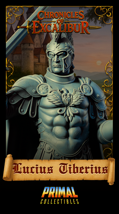 King Lucius Tiberius | Chronicles of Excalibur | Tabletop D&D Miniature | Primal Collectibles