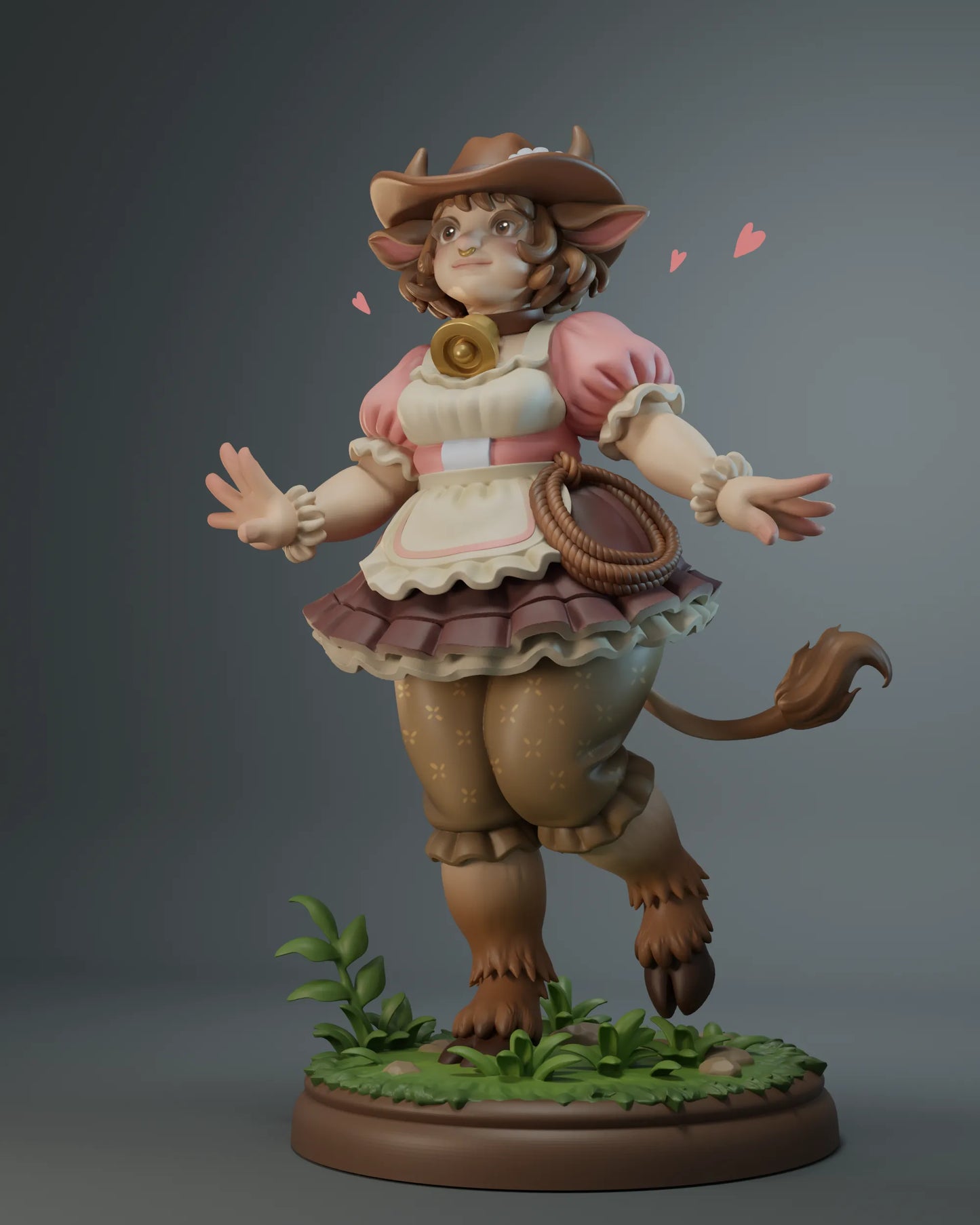 Daisybell | Tabletop or Display Scale | D&D TTRPG Fantasy Miniature | Dungeons and Maidens