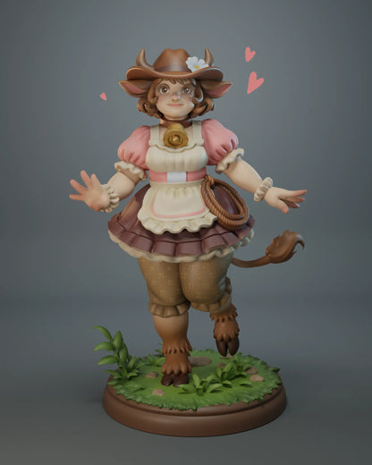 Daisybell | Tabletop or Display Scale | D&D TTRPG Fantasy Miniature | Dungeons and Maidens