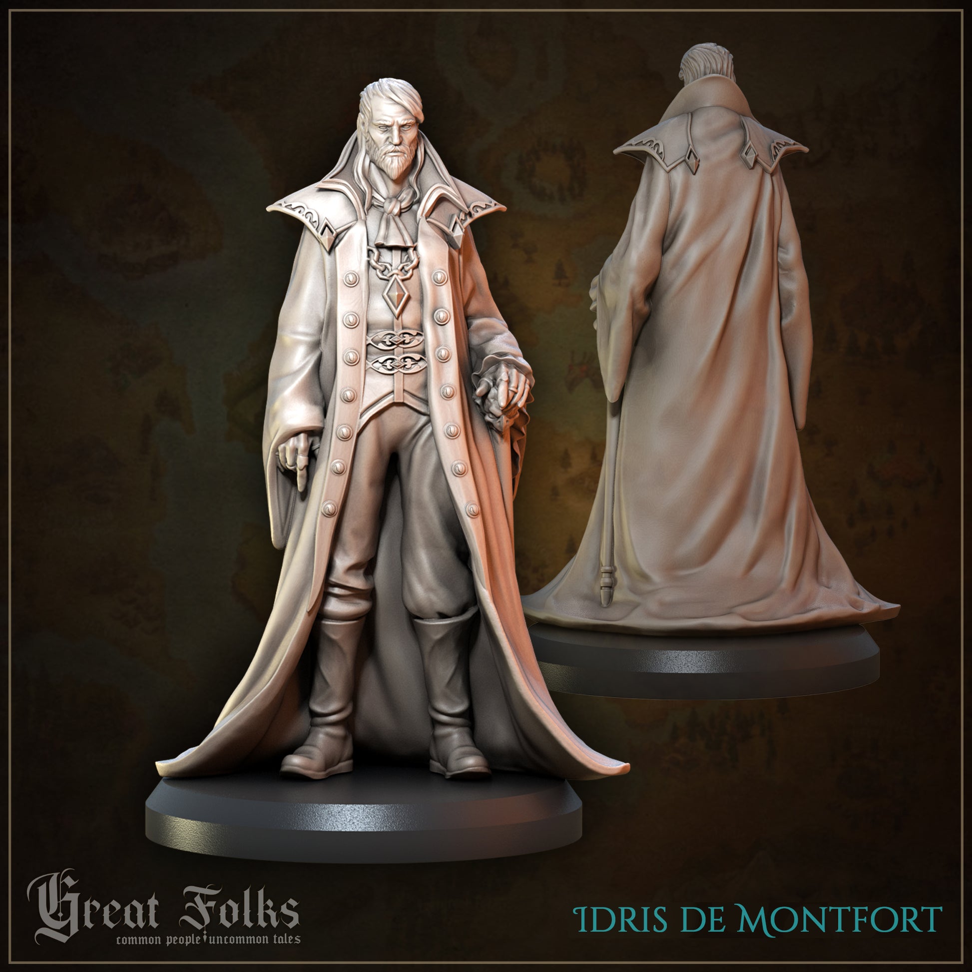 Great Folks, Part 1 | NPCs, Villagers, Nobles, Orphans, Criminals | Tabletop Gaming Miniatures Collection | Great Grimoire
