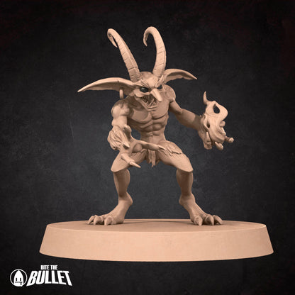 Fel Wastes Imps and Dread Stalker | D&D TTRPG Miniature | Bite the Bullet