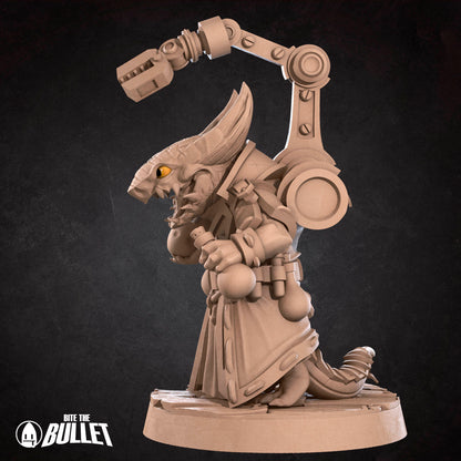 Kobold Inventor | D&D TTRPG Miniature | Bite the Bullet