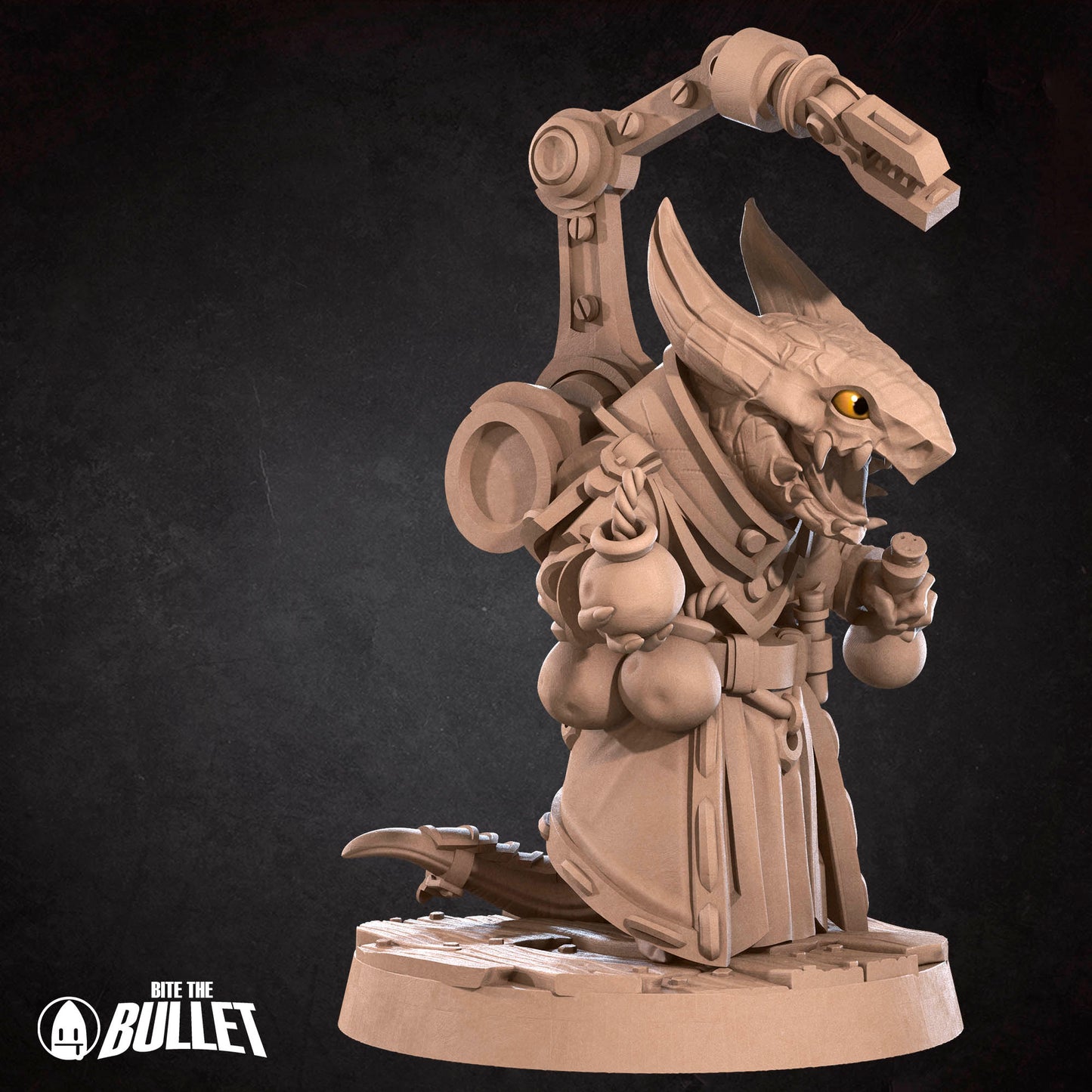 Kobold Inventor | D&D TTRPG Miniature | Bite the Bullet