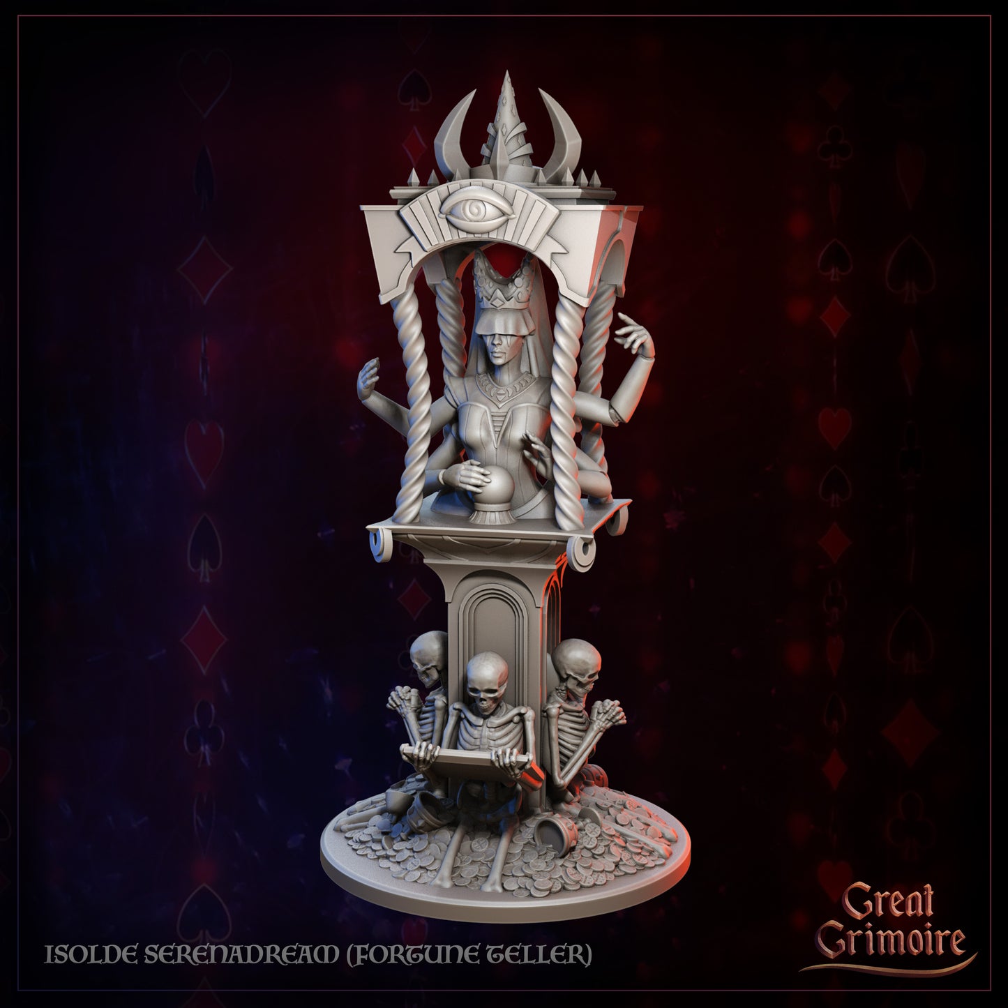 Macabre Masquerade | Tabletop Gaming Miniatures Collection | Great Grimoire