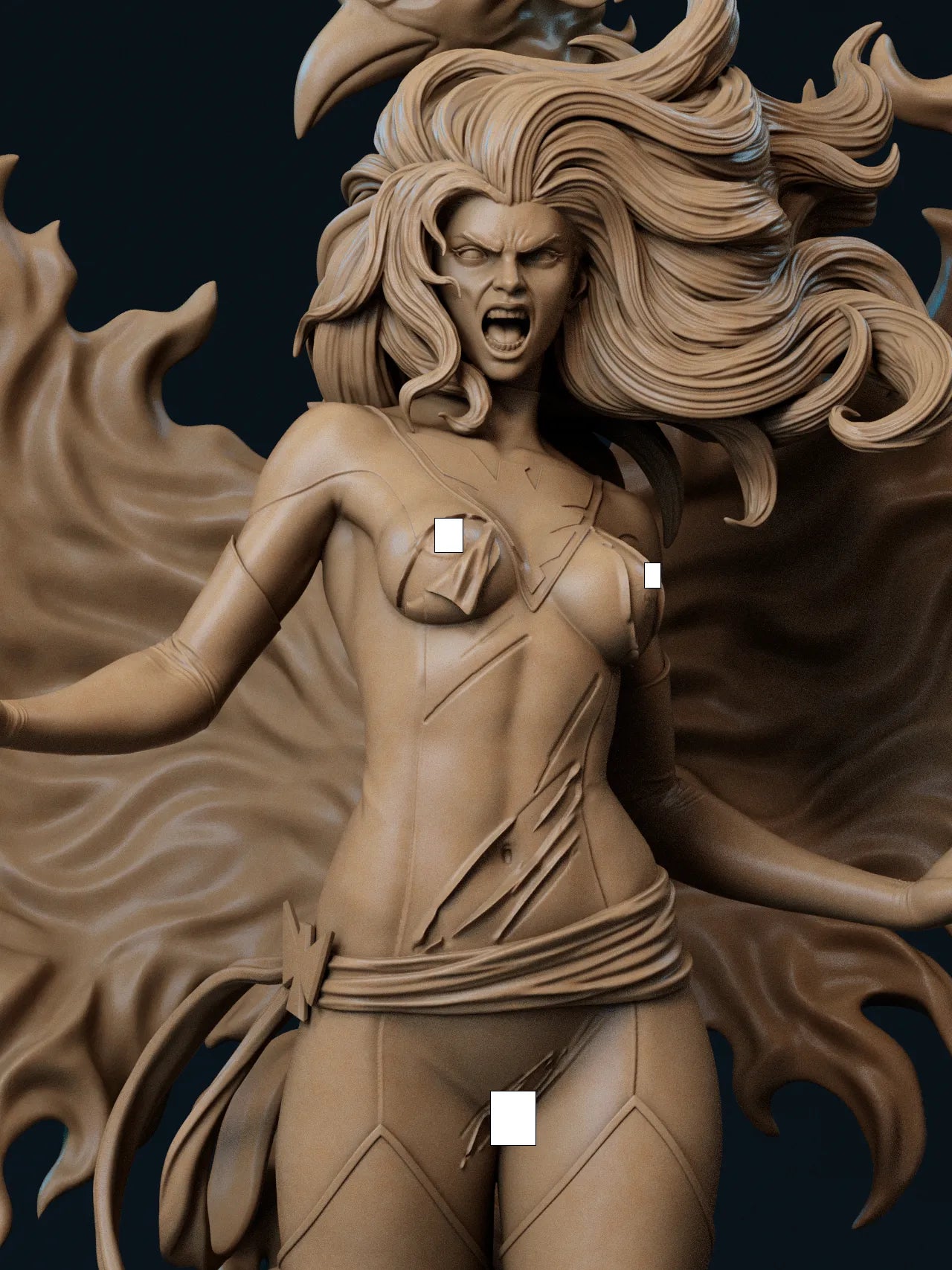 1:12 No More Restraint | 3D Printed Resin Garage Kit Figure | CA 3D Studios