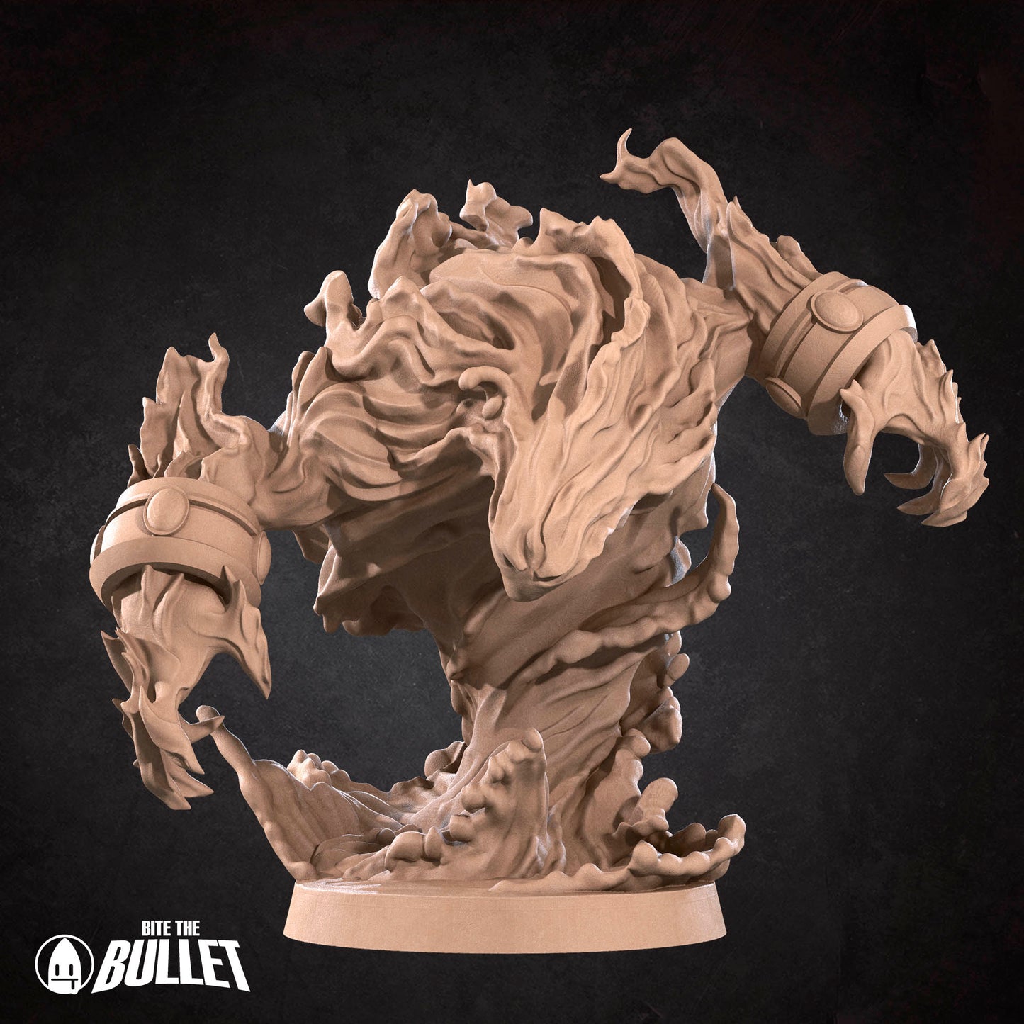 Realm of Bulletcraft, Human Mage Admiral | D&D Pathfinder TTRPG Miniature | Bite the Bullet