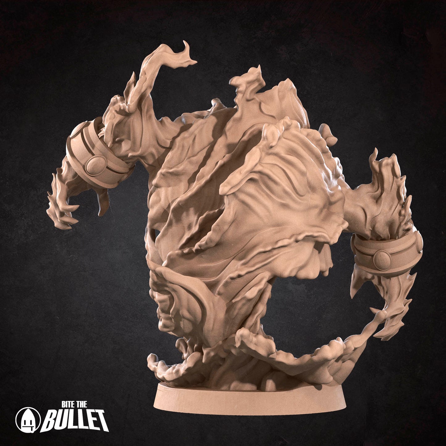 Realm of Bulletcraft, Human Mage Admiral | D&D Pathfinder TTRPG Miniature | Bite the Bullet