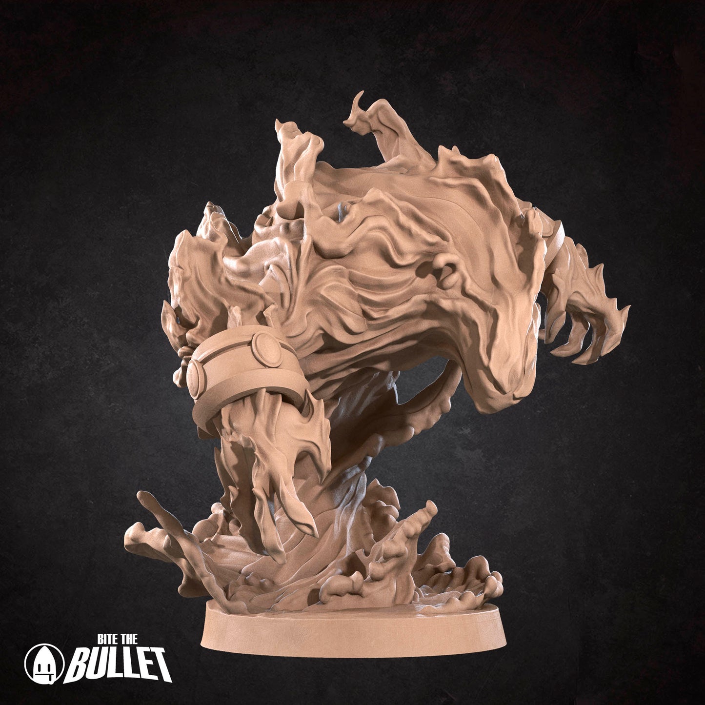 Realm of Bulletcraft, Human Mage Admiral | D&D Pathfinder TTRPG Miniature | Bite the Bullet