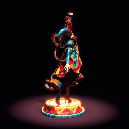 1:12 Colorful Jester | 3D Printed Resin Garage Kit Figure | CA 3D Studios
