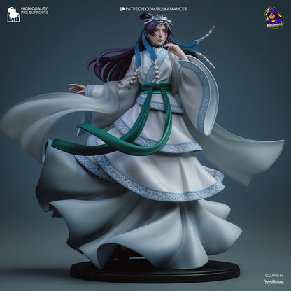 The Moon Fairy | Resin Garage Kit Figure Game Fan Art | Bulkamancer Sculpts