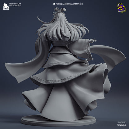 The Moon Fairy | Resin Garage Kit Figure Game Fan Art | Bulkamancer Sculpts