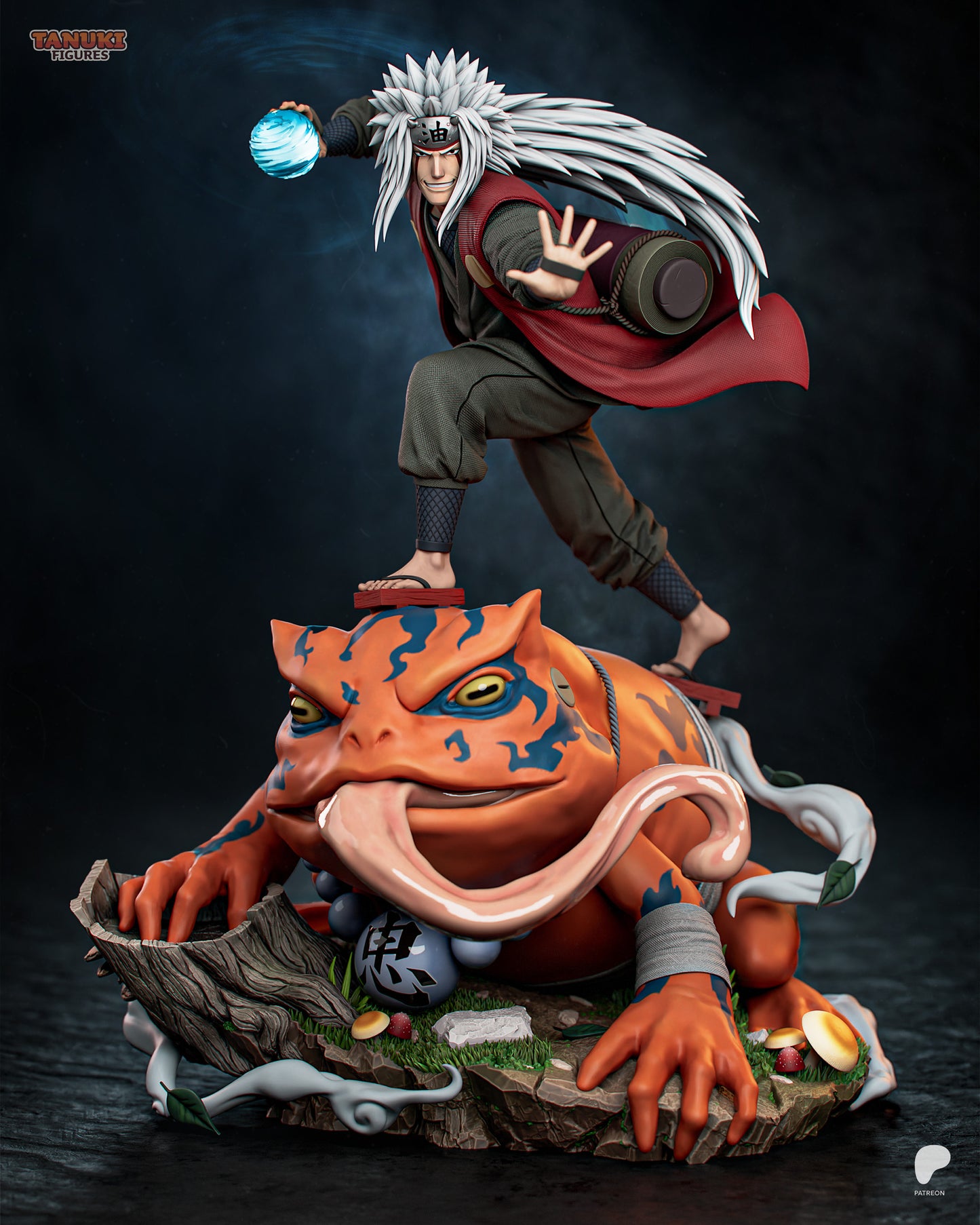 Legendary Toad Master | Resin Garage Kit Figure Fan Art | Tanuki Figures