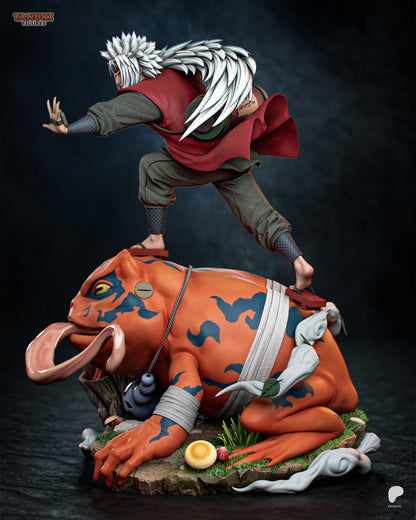 Legendary Toad Master | Resin Garage Kit Figure Fan Art | Tanuki Figures