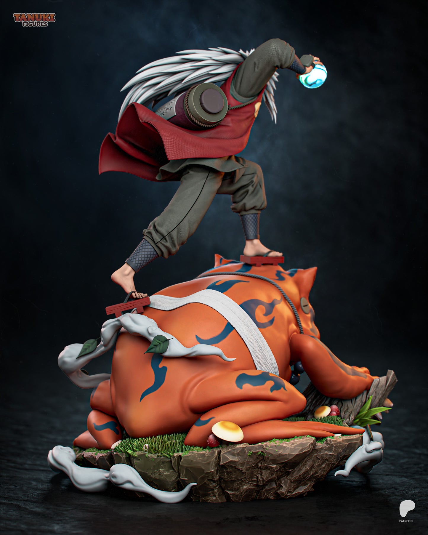 Legendary Toad Master | Resin Garage Kit Figure Fan Art | Tanuki Figures