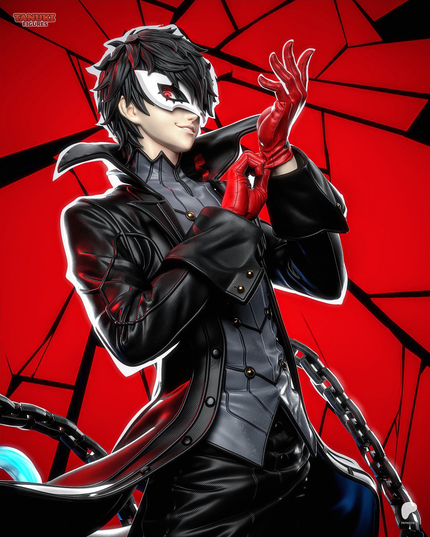 Phantom Thief of Hearts | Resin Garage Kit Figure Fan Art | Tanuki Figures