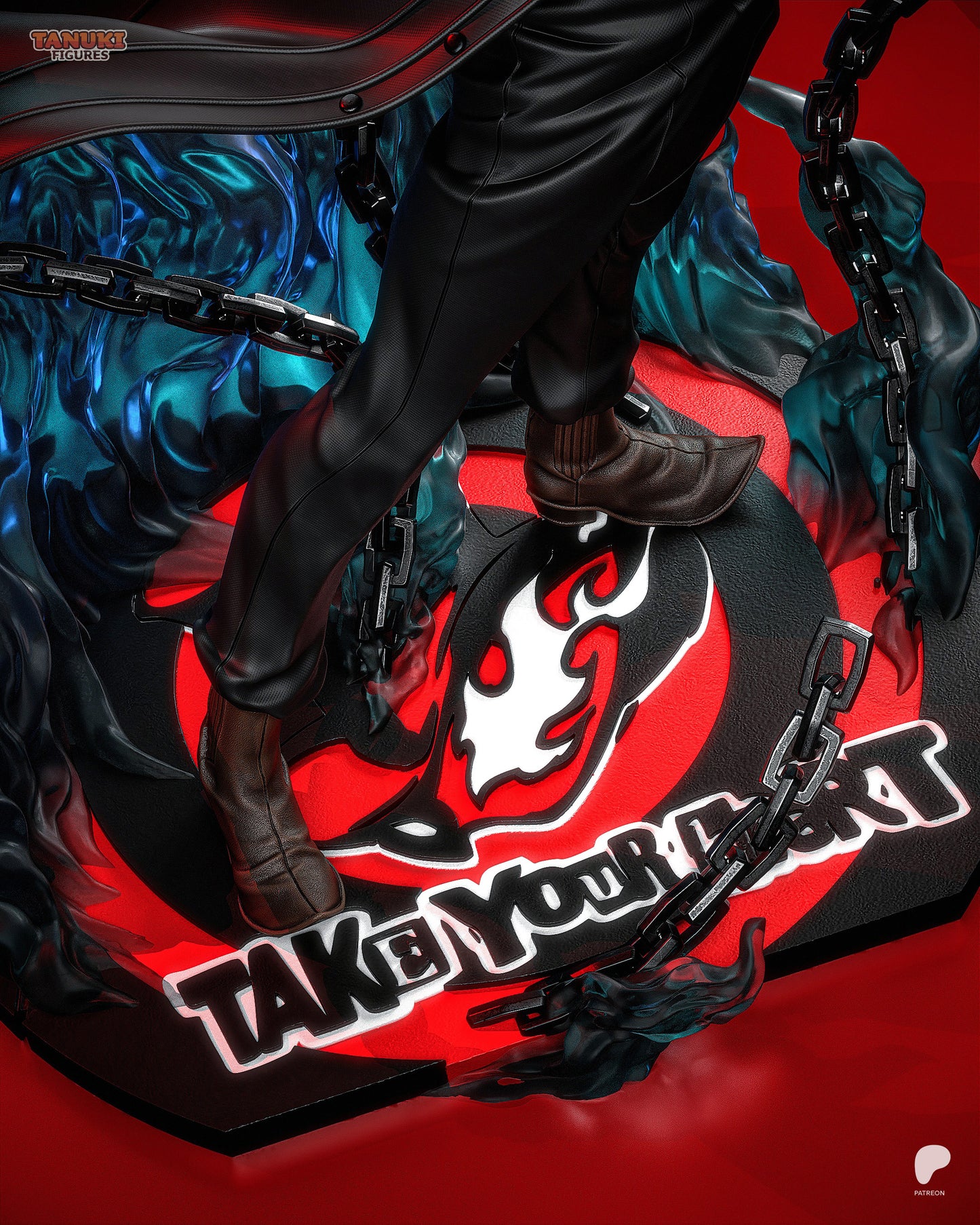 Phantom Thief of Hearts | Resin Garage Kit Figure Fan Art | Tanuki Figures