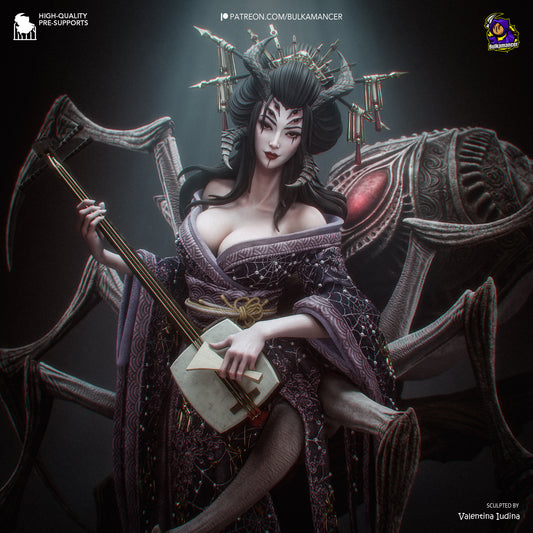 Jorogumo | Resin Garage Kit Figure | Bulkamancer Sculpts