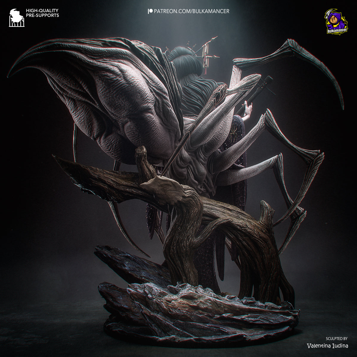 Jorogumo | Resin Garage Kit Figure | Bulkamancer Sculpts
